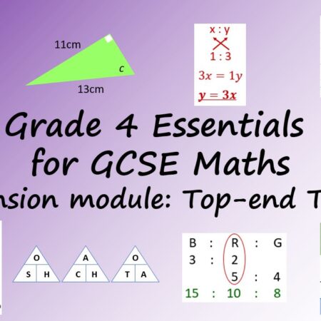 Grade 4 Essentials for GCSE Maths: Extension Module: Top-end Topics